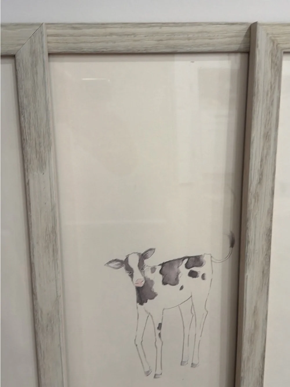 Restoration Hardware Hand-Painted Farm Animal Wall Art Set
